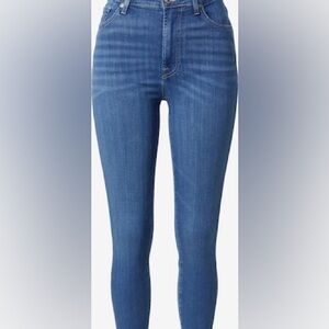 7 For All Mankind Slim Fit Raw Hem Skinny Jeans